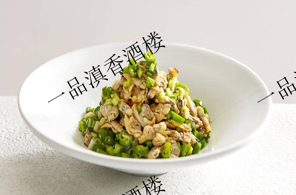 老虎菜拌小海鲜